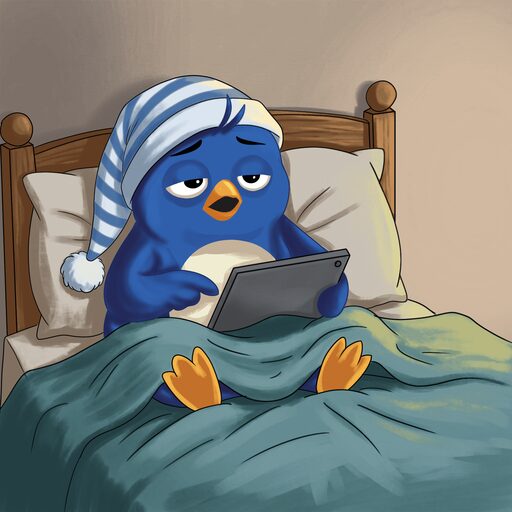 Past Bedtime, by @liorindndx