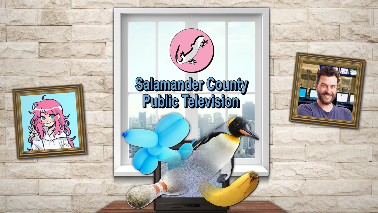 Salamander County Public Television, siamo rimasti in tre ma si va in onda