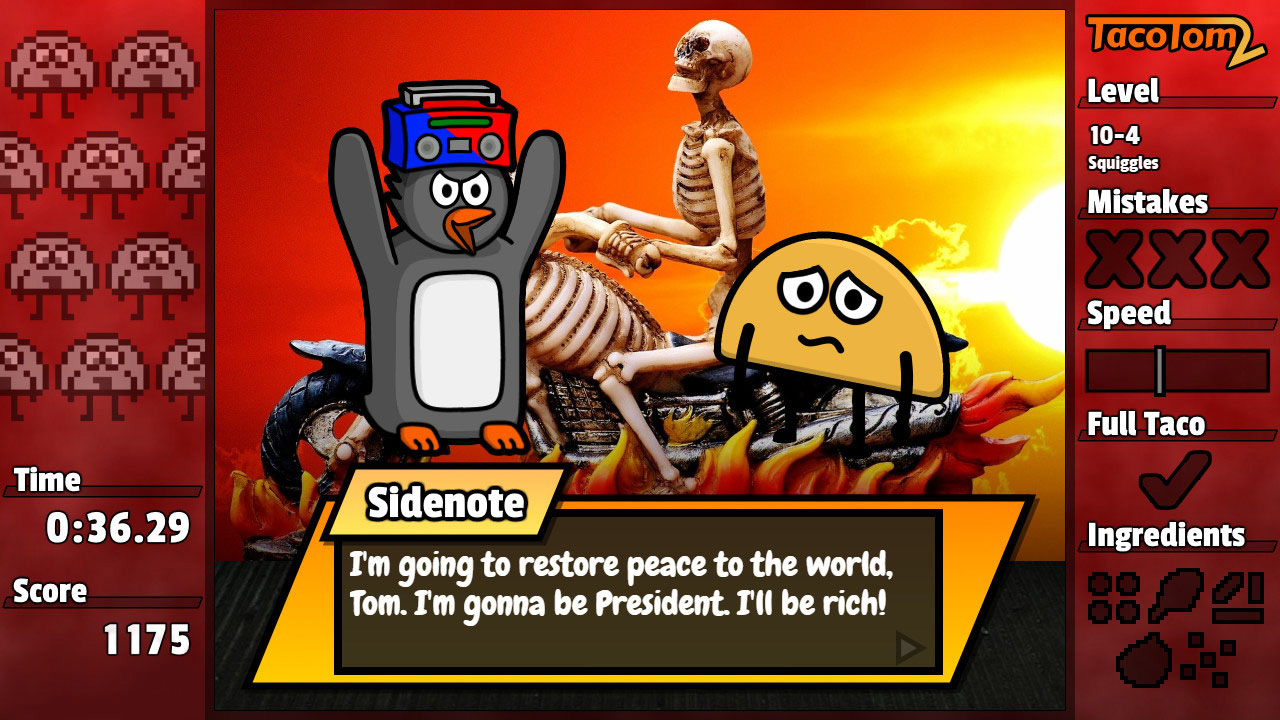 Taco Tom 2 Screenshot 4